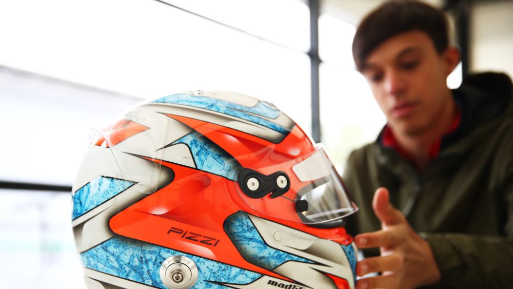 Kart helmet painting deals