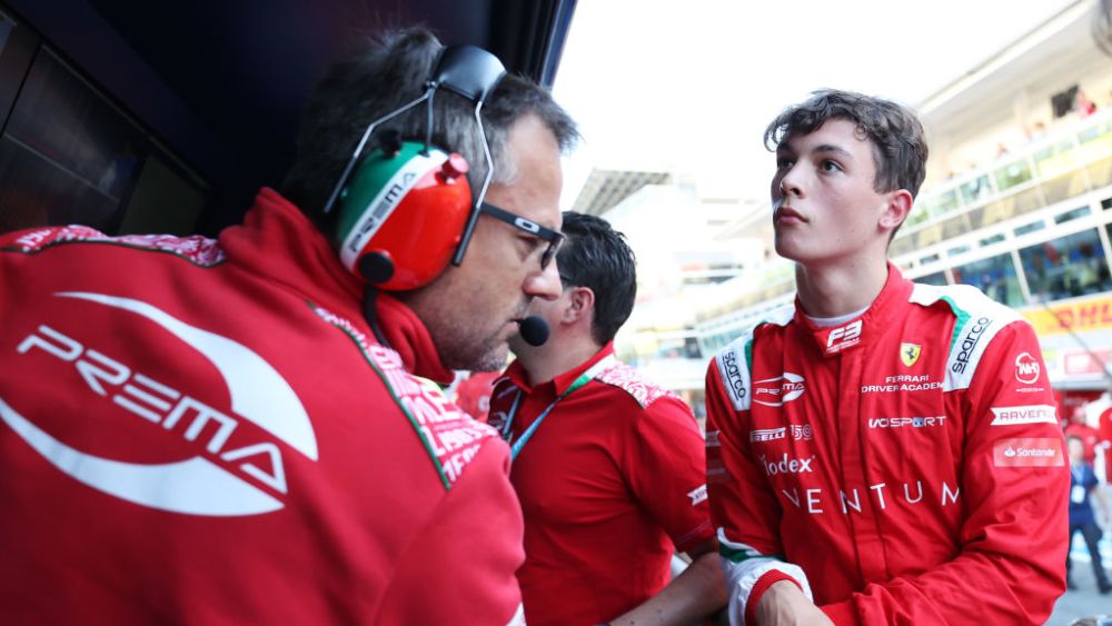 Bearman scored one win and eight podiums on his way to third in the Drivers Championship