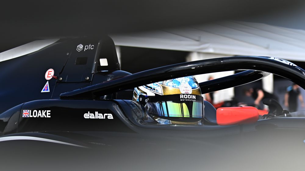 Loake has been an energetic presence in the garage so far with Rodin