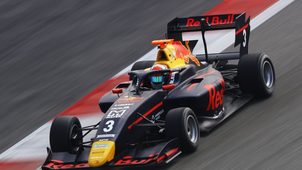 Lindblad has been getting used to life behind the wheel of F3 machinery