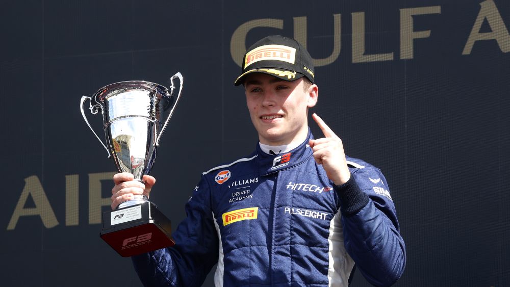 Luke Browning has one win this season and is currently the joint-leader in the Drivers Championship