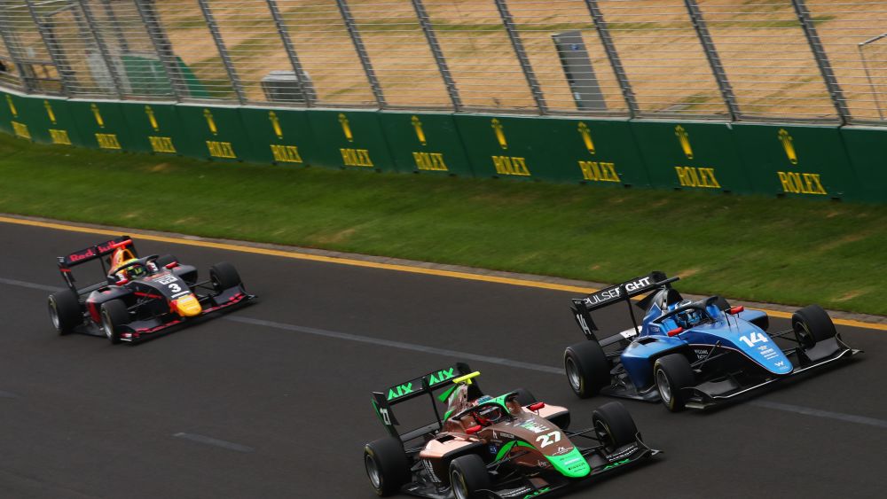 Bedrin says he let the faster cars past in the Melbourne Feature Race to manage his tyres but still struggled