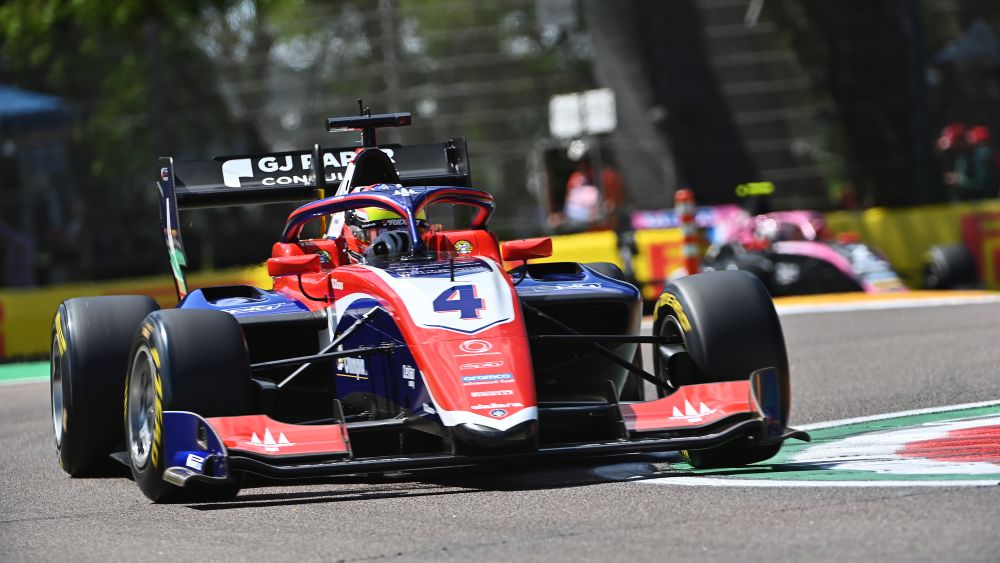 Fornaroli was the fastest Trident car early on and was second after the first laps in Qualifying