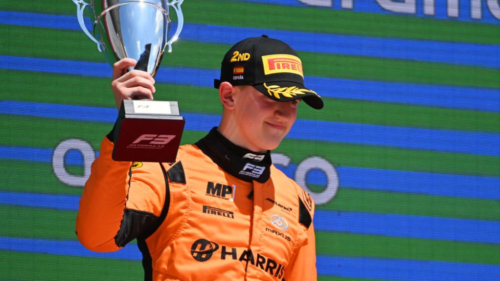 Dunne was pleased to be on the podium but is targeting bigger things going forward