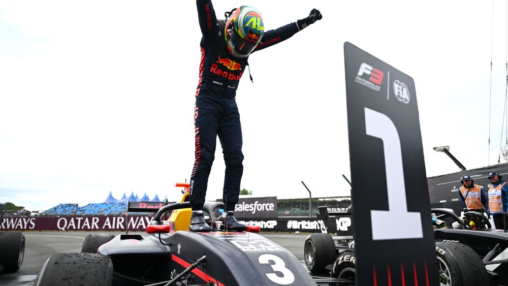 Lindblad took his fourth victory of the season at Silverstone