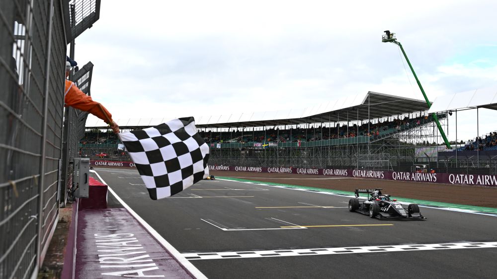 Voisin crossed the line in P1 but dropped to third after falling being given a five-second penalty