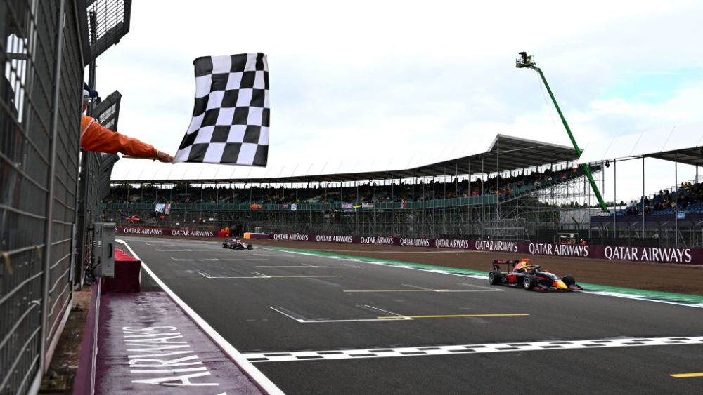 Lindblad took victory in a 1-2 for the PREMA team at Silverstone
