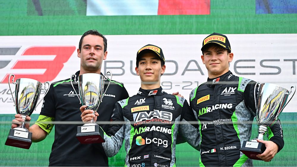 AIX achieved their first F3 win and one-two finish in the Budapest Sprint Race