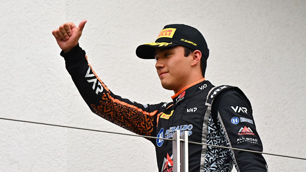 León finished second in the Budapest Feature Race for VAR