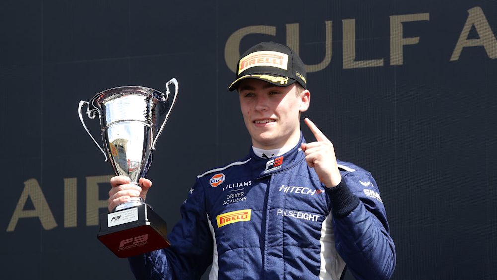 Browning won two Feature Races this year including the season opener in Sakhir