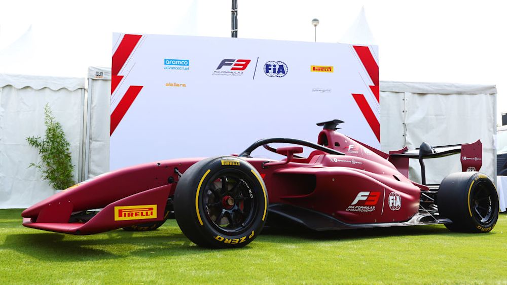 The new F3 2025 car was unveiled at Monza