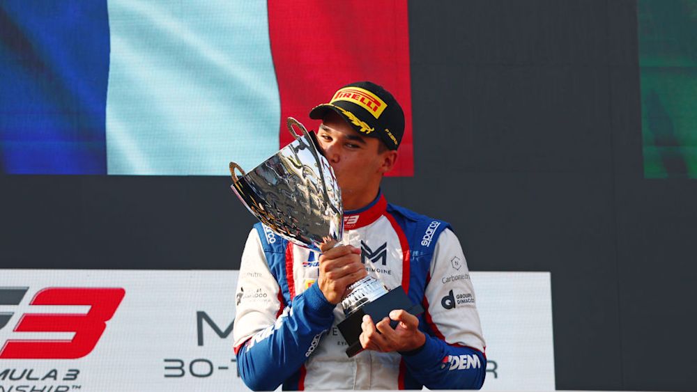 He was in fine form around Monza for the final race of the year as he claimed win number two