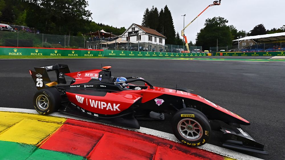 Taponen was pleased to have had the opportunity to race with ART at Spa last season 