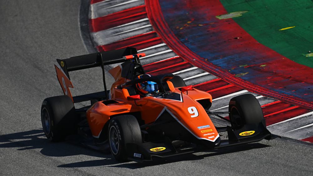 Giusti got his first taste of the F3 car at the post-season tests in Jerez and Barcelona