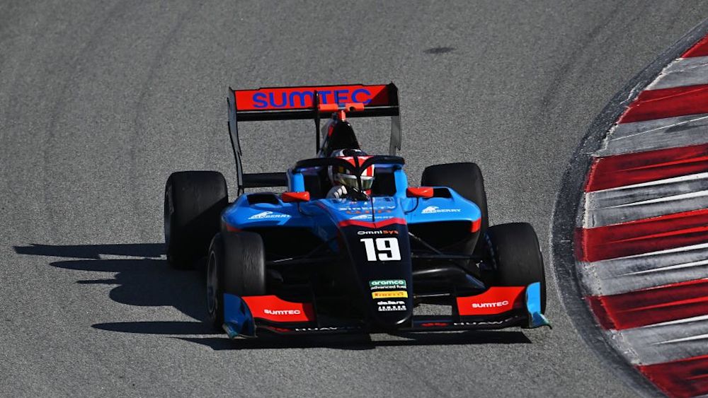 The Peruvian driver is hoping to secure strong results early on with DAMS in 2025