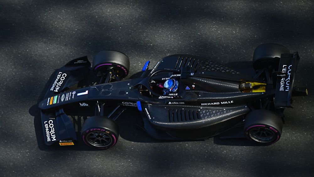 Martins set the fastest time of the day in the morning session