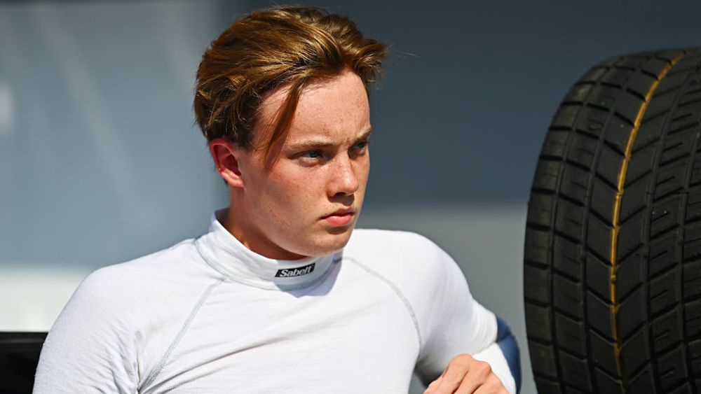 Stromsted raced in the final round of the 2024 F3 season but is gearing up for his first full campaign