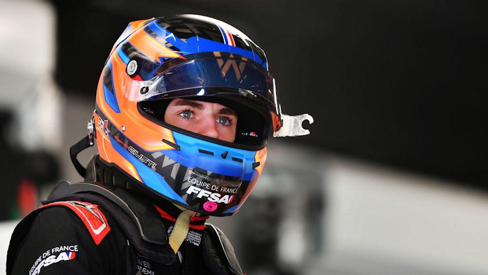 Giusti is aiming to hit the ground running when he makes his F3 debut