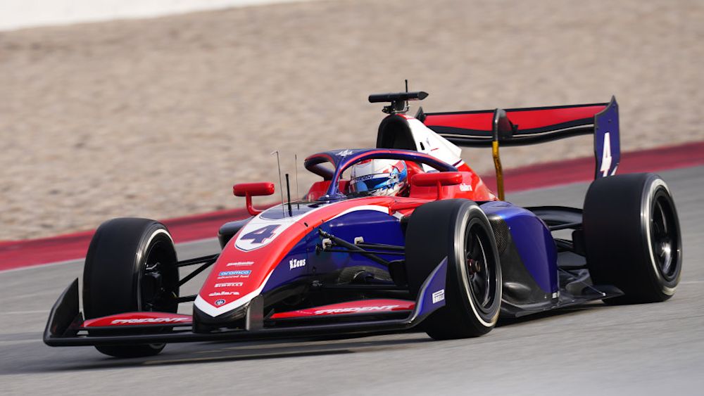 Stromsted completed the most laps for TRIDENT across the three days of testing