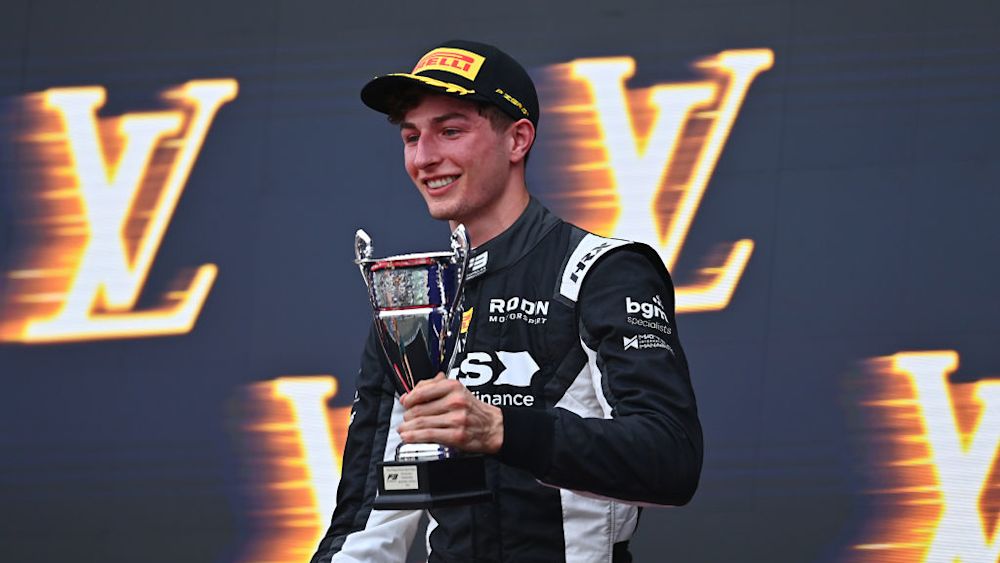 Roman Bilinski was another driver that finished on the podium in Melbourne