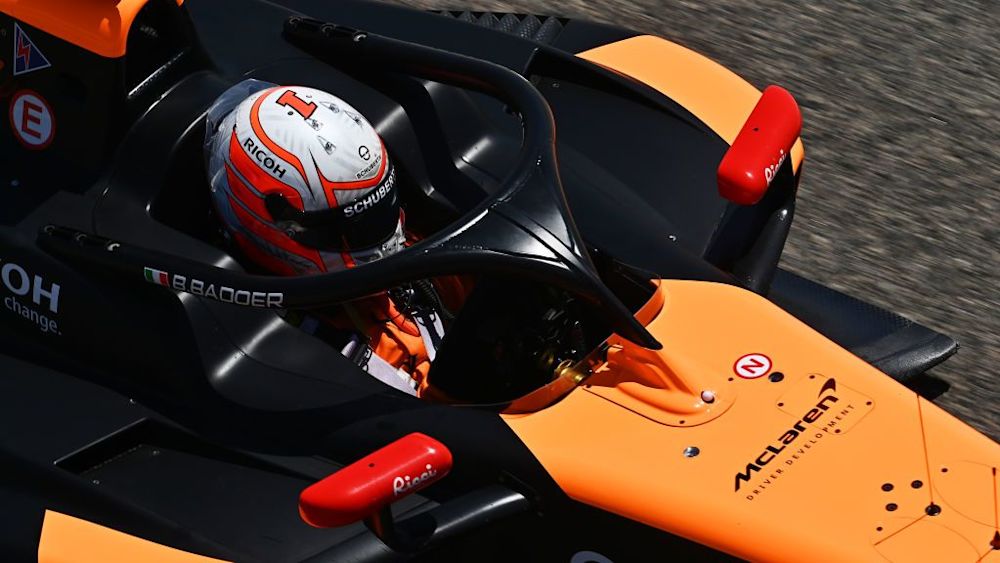 Badoer is racing in his rookie campaign in the FIA Formula 3 Championship