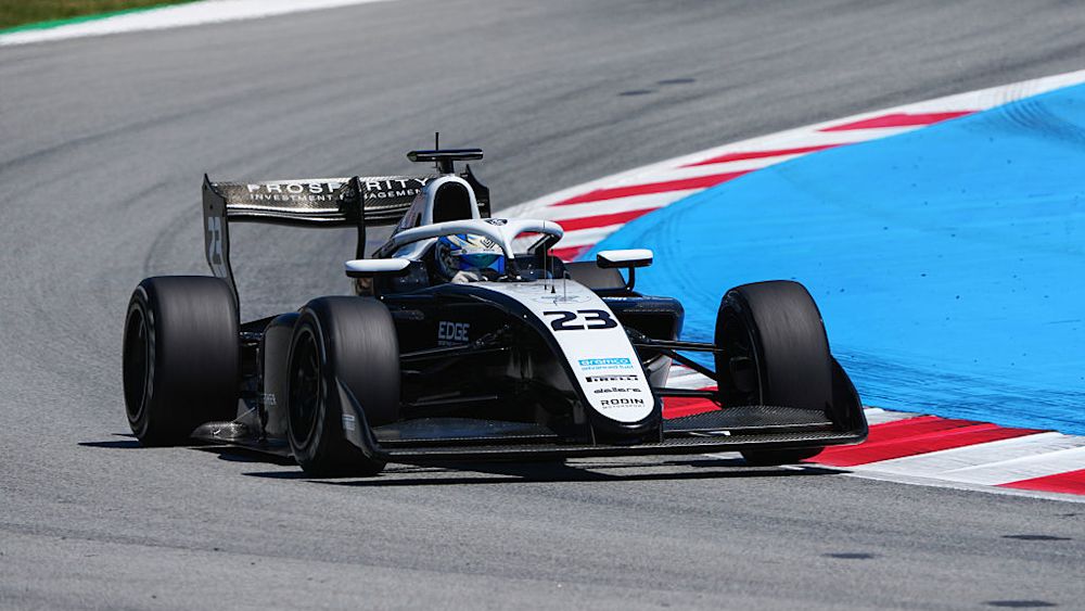 Voisin finished the Barcelona Feature Race in 10th for Rodin