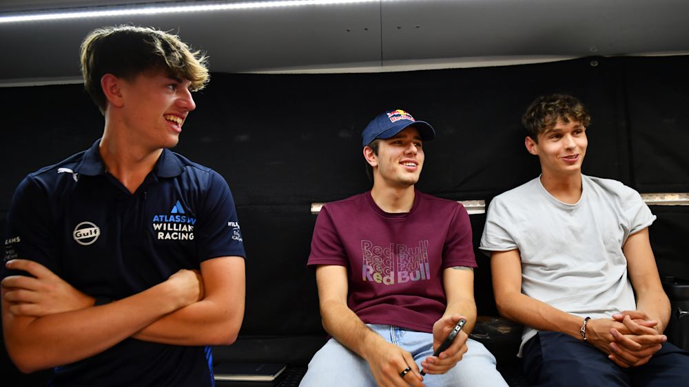 The trio had a lot of discussions about who spends the most time in the gym and the simulator