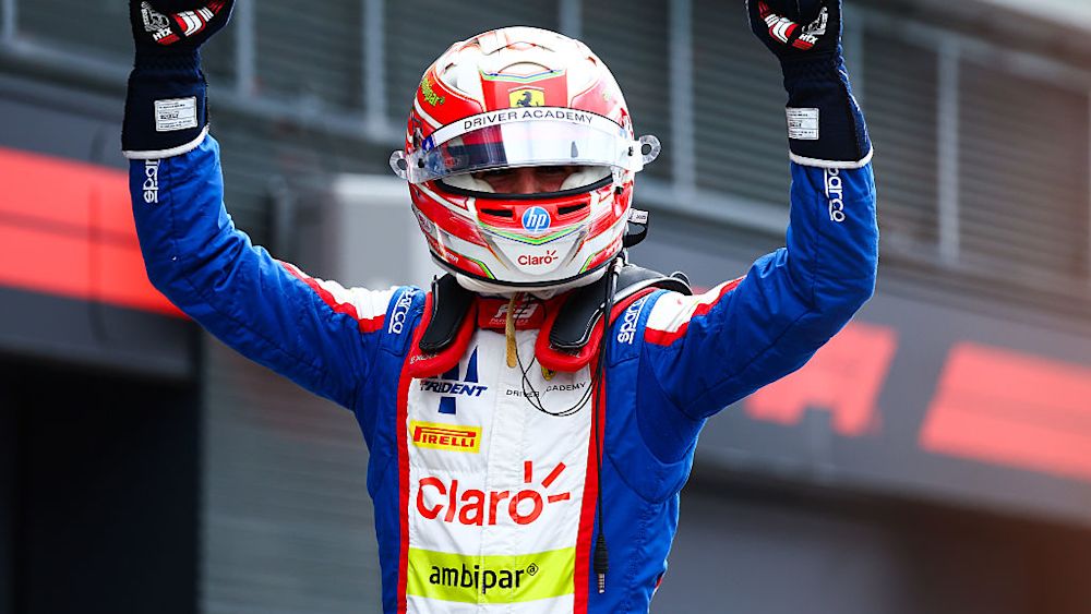 Câmara won the title with one round to go in Monza