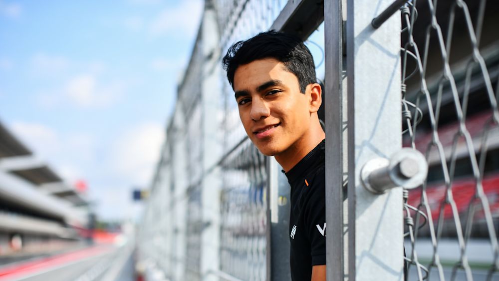 The Mexican driver is focused on learning the Pirelli tyres as quickly as possible