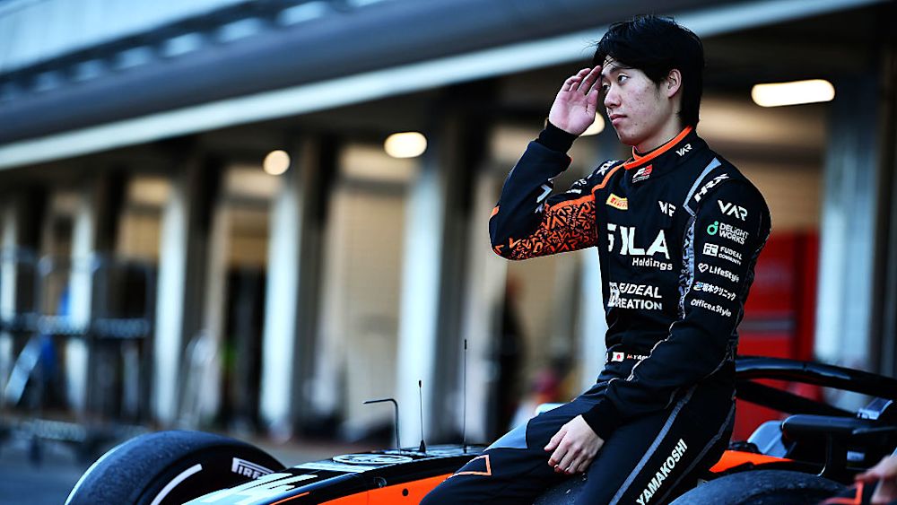 Yamakoshi completed the most laps of any driver on the grid during the test