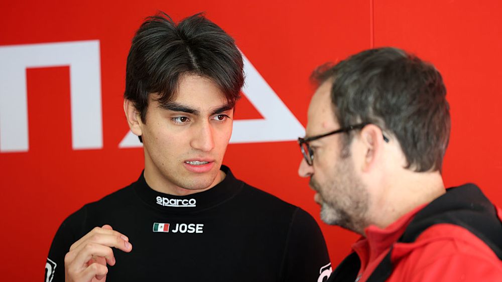 Pirro was impressed with how well Garfias has settled within PREMA