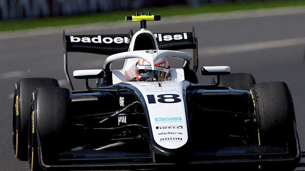 Badoer achieved his maiden Formula 3 podium in Melbourne