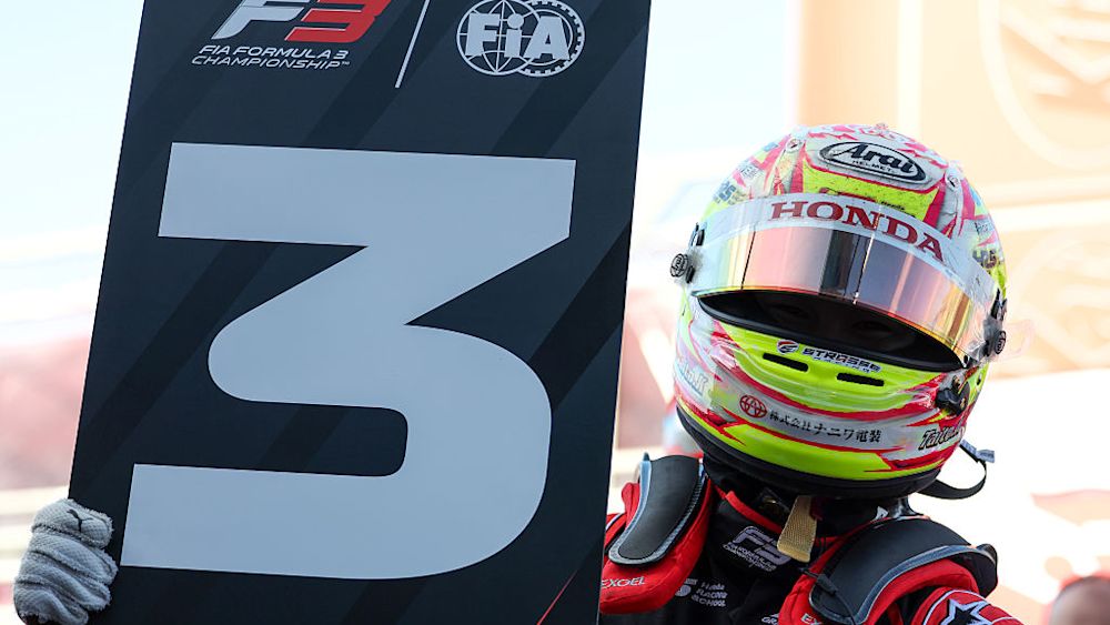 Kato was happy to be on the podium but is aiming for the top step next time around