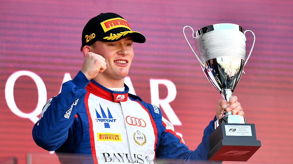 Slater finished second in the opening Feature Race of the season in Melbourne