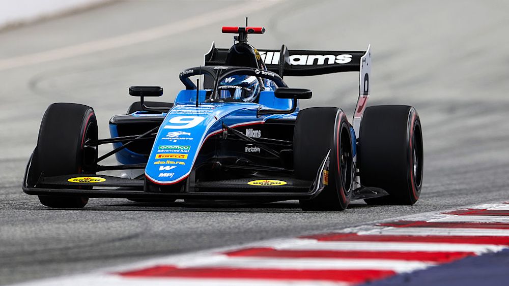 Giusti is feeling confident in the car despite a tough Round 1