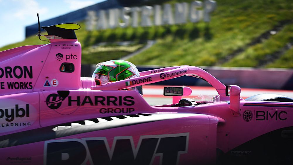 The Irish driver has qualified inside the top four at every round so far this season