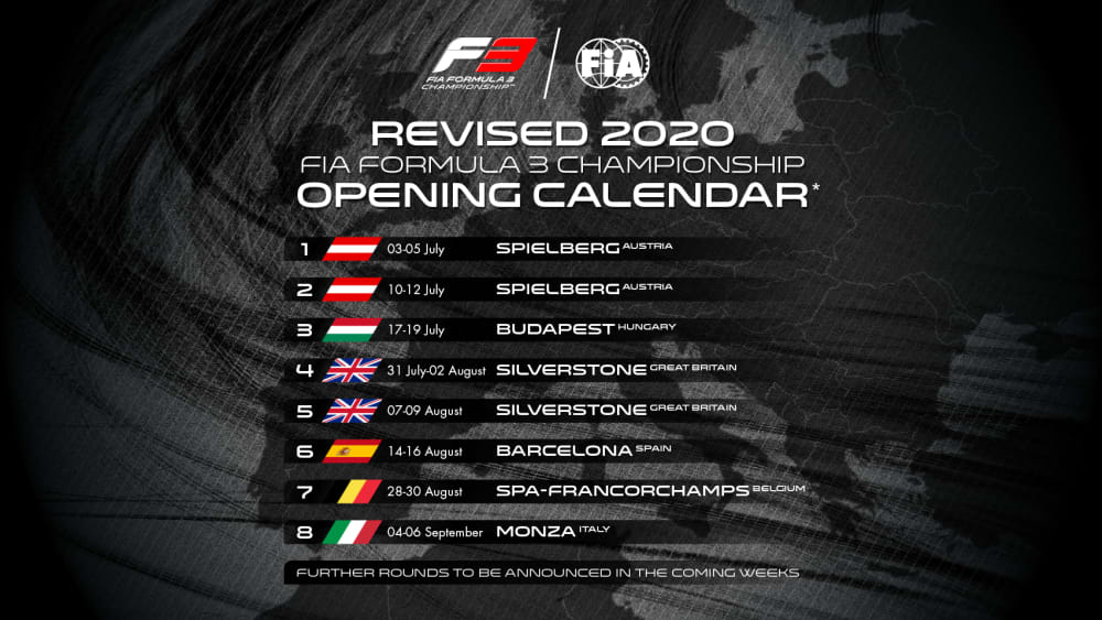 formula schedule 2020
