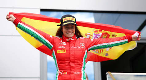 Marta García and Amna Al Qubaisi proud to be crowned the first race winners in F1 Academy history
