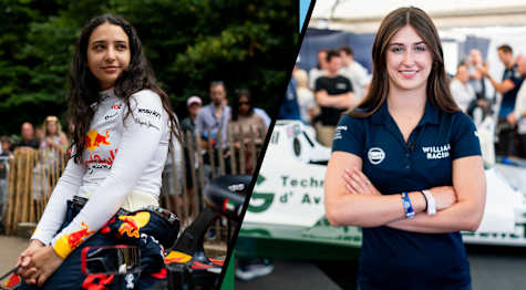 A once in a lifetime experience - Hamda Al Qubaisi and Lia Block on making their Goodwood Festival of Speed debuts 