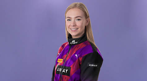 F1 ACADEMY partners with Away to support Wild Card entry Logan Hannah at final round of the season in Abu Dhabi