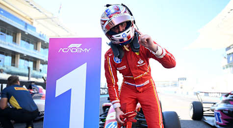 RACE 3 Weug takes maiden F1 ACADEMY win to secure PREMA back-to-back Teams titles in thrilling final race at Yas Marina 