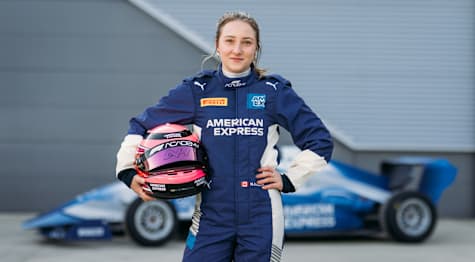 Nicole Havrda steps up to F1 ACADEMY with American Express 