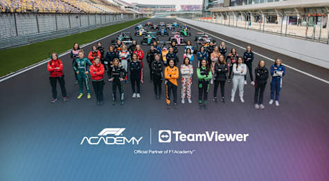 F1 ACADEMY partners with TeamViewer to drive change on and off the track