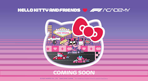 F1 ACADEMY races towards milestone finale under Las Vegas lights with Hello Kitty