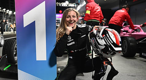 RACE 1 Pin secures victory in dramatic Las Vegas race as title rival Weug crashes out