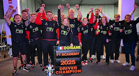 Everyone put everything together — PREMAs Rosin and Pirro rejoice in Pins title success and undefeated Teams record