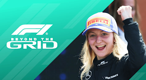 BEYOND THE GRID Pin on her path from karting to tackling new opportunities as a Mercedes Development Driver