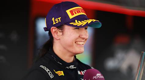 I breathed a sigh of relief after that - Palmowski explains how she withstood race-long pressure from Larsen