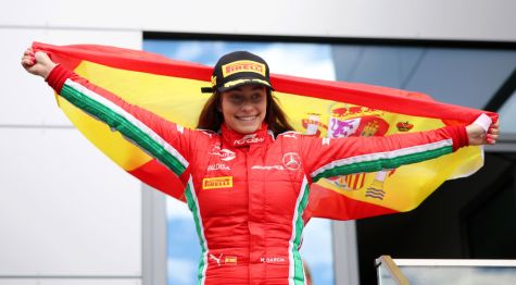 Marta García and Amna Al Qubaisi proud to be crowned the first race winners in F1 Academy history
