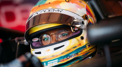 Behind The Visor A helmet signifies who you are - Bianca Bustamante on her AI-created Miami design and what it means